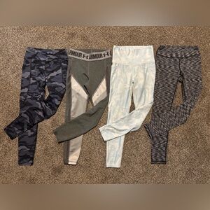 Girls Size 8 Leggings Lot